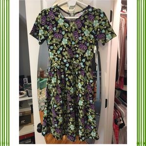 Brand new floral LuLaRoe Amelia